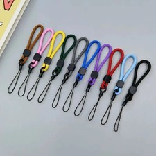 Mobile Phone Lanyard Wrist Pendant Simple Short Finger-Woven for USB Flash Drive
