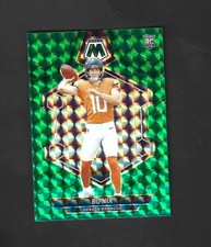 2024 Panini Mosaic - Rookies Bo Nix #312 Green Mosaic Prizm (RC)