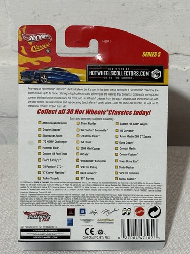 Hot Wheels Classics Custom ‘66 GTO Wagon Red Series 5 - Picture 13 of 13