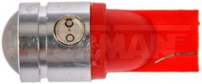 Dorman 194R-HP 2-Watt 194 Red LED Bulb fits Acura Ford GM Nissan Scion models