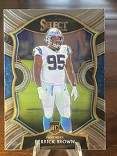 2020 Panini Select - Concourse Derrick Brown #87 (RC)