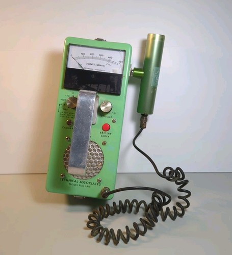 Technical Associates Geiger Counter Radiation Detector TA Pug 1AB Untested/AS-IS