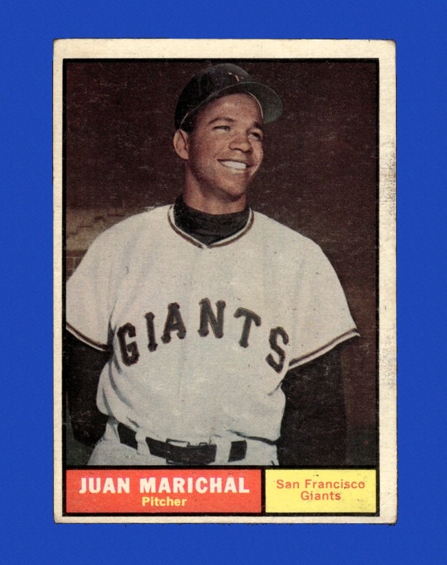 1961 Topps Set-Break #417 Juan Marichal VG-VGEX *GMCARDS*