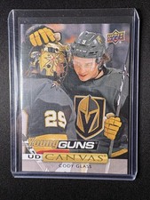 2019-20 Upper Deck Young Guns Canvas Cody Glass Rookie Card #c231. rookie card picture