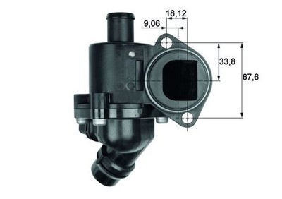 MAHLE TM 3 105 Thermostat, Kühlmittel für AUDI,SEAT