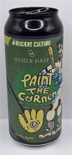 Craft Beer Can Resident Culture & Other Half Brewing Company Paint the Corner