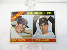 1966 TOPPS # 469 Bobby Murcer ROOKIE Baseball Card in EX Condition. rookie card picture