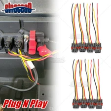 8PCS Pulse Power Plug Pigtail Connector For Polaris Ranger Crew XP1000 & RZR RS1