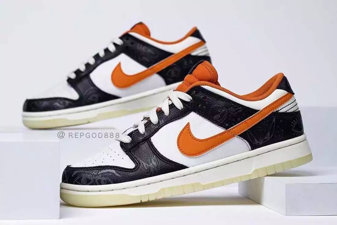 Nike Dunk Low PRM Halloween 2021 DD3357-100 Men US 6 - 12 | eBay