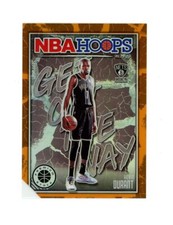 2019-20 NBA Hoops GET OUT THE WAY ORANGE PATTERN PRIZM SP KEVIN DURANT! Nets 