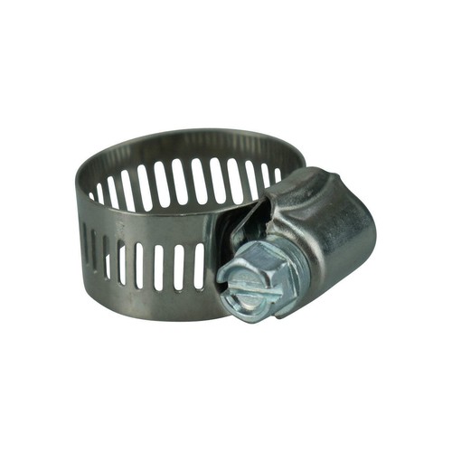 Amgauge Full Stainless Steel Hose Clamps (12-27mm) 1/2"-1.1/16" 10 Pack - Picture 3 of 4