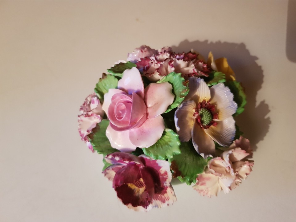 Denton China Hand Modelled Best Bone China Flower Bouquet/Floral Posy