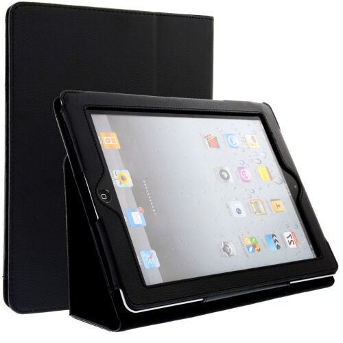 Smart case per Apple iPad 2 gen. - Custodia protettiva A1396 nera - Foto 1 di 4
