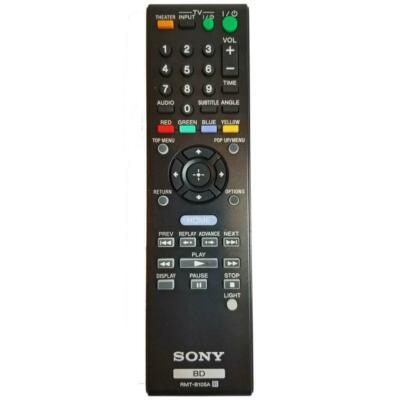 Sony RMT-B105A Blu-Ray DVD Player Remote for BDP-BX110, BDP-S1100, BDP-S3100