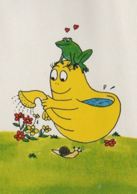 barbapicariページ 1976 Barbapapa BARBAZOO Trading Card 3.75