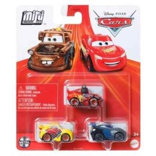 Disney Pixar Cars Mini Racers 3-Pack: Sold Individually- Combined Shipping