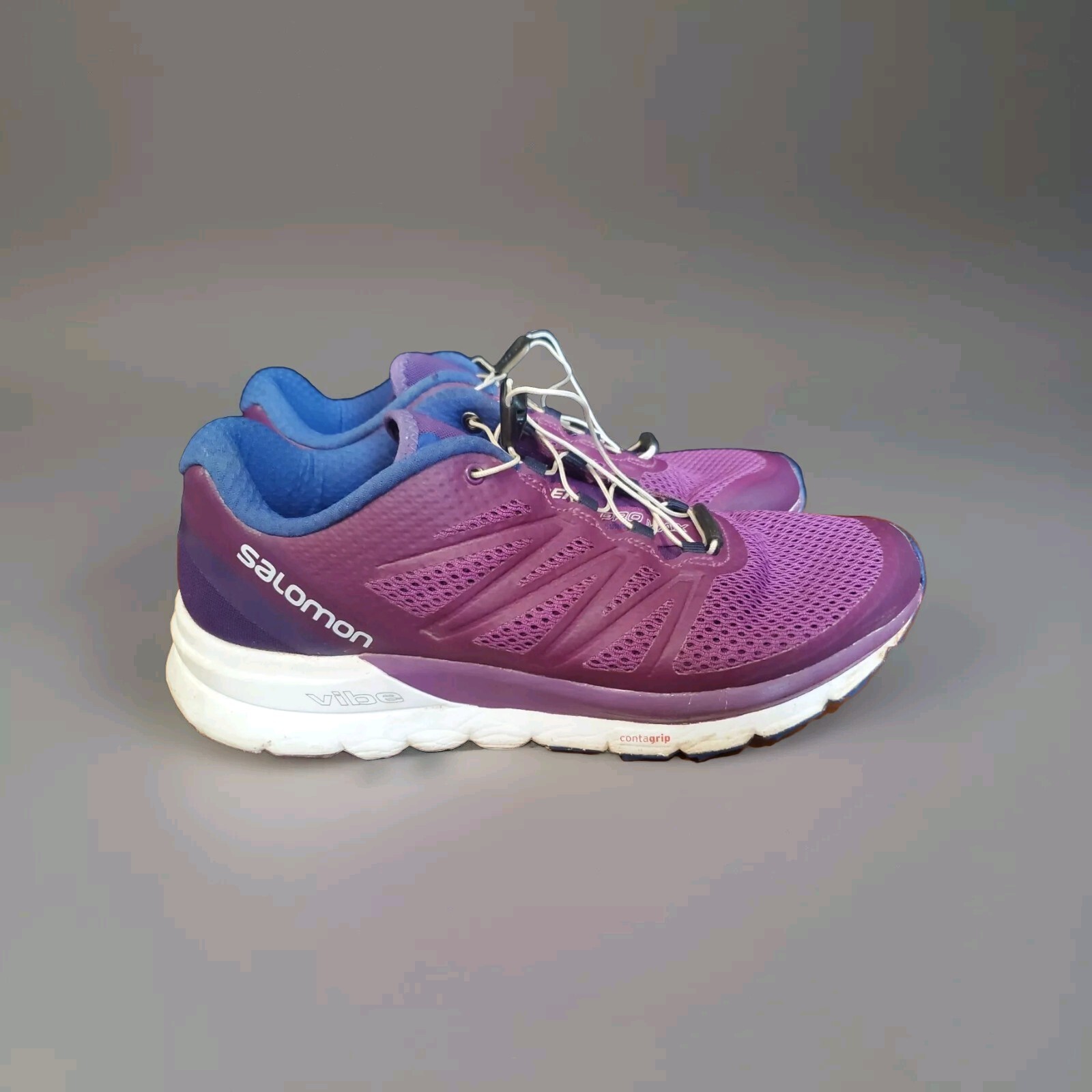 Scarpe da trail running Salomon Vibe Sense Pro Max da donna taglia 10 ortolite