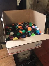5 Lbs + BOTTLE CAPS - FULL Large Priority Box 📦 OVER FIVE POUNDS 🇺🇸 Crafting