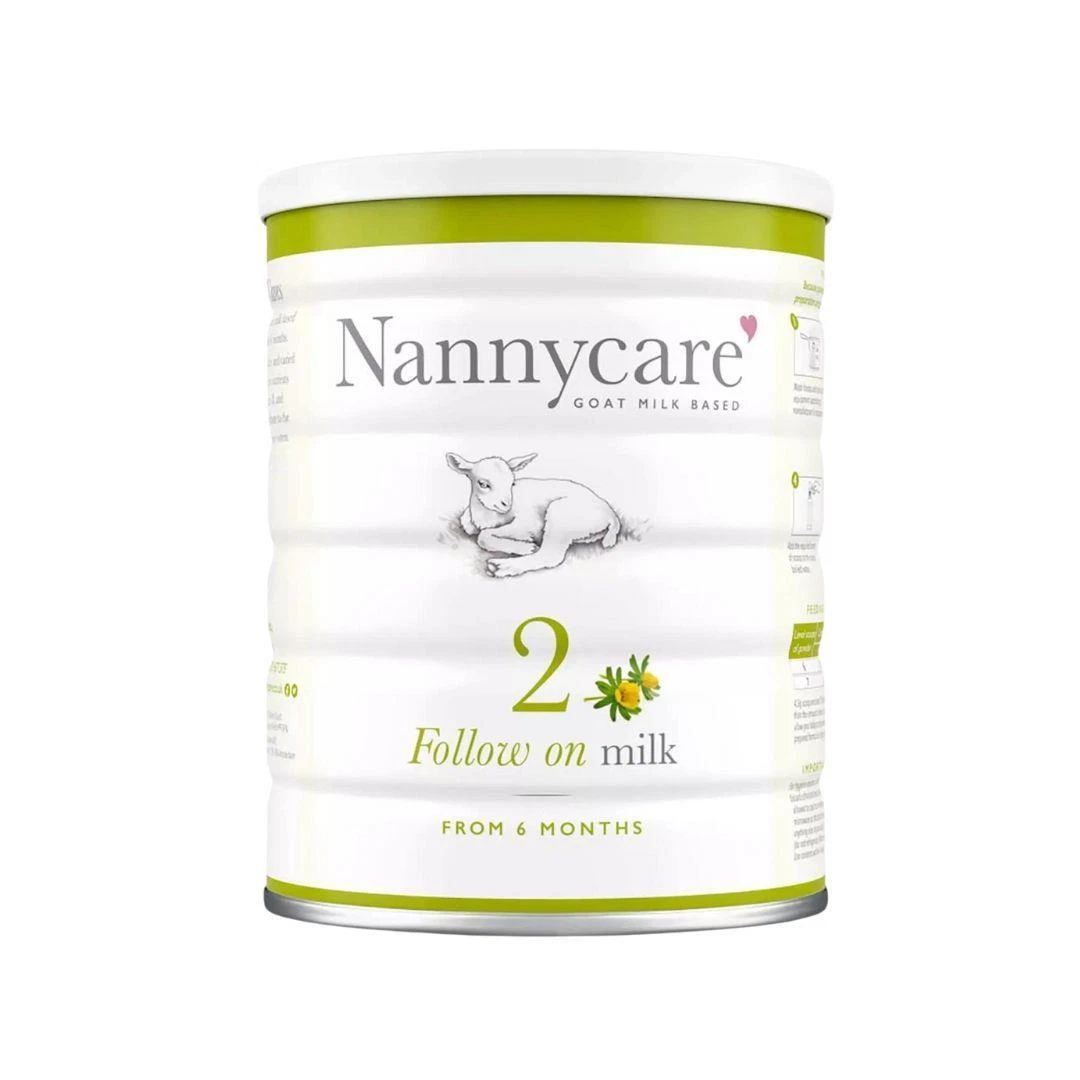 Nannycare 2 Goat Milk Based Follow On Milk 900g | With Vitamin A, C & D
Opens in a new window or tab