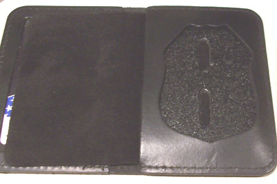 Badge Not Included New York//New Jersey Police-Style-Sergeant Snap Wallet