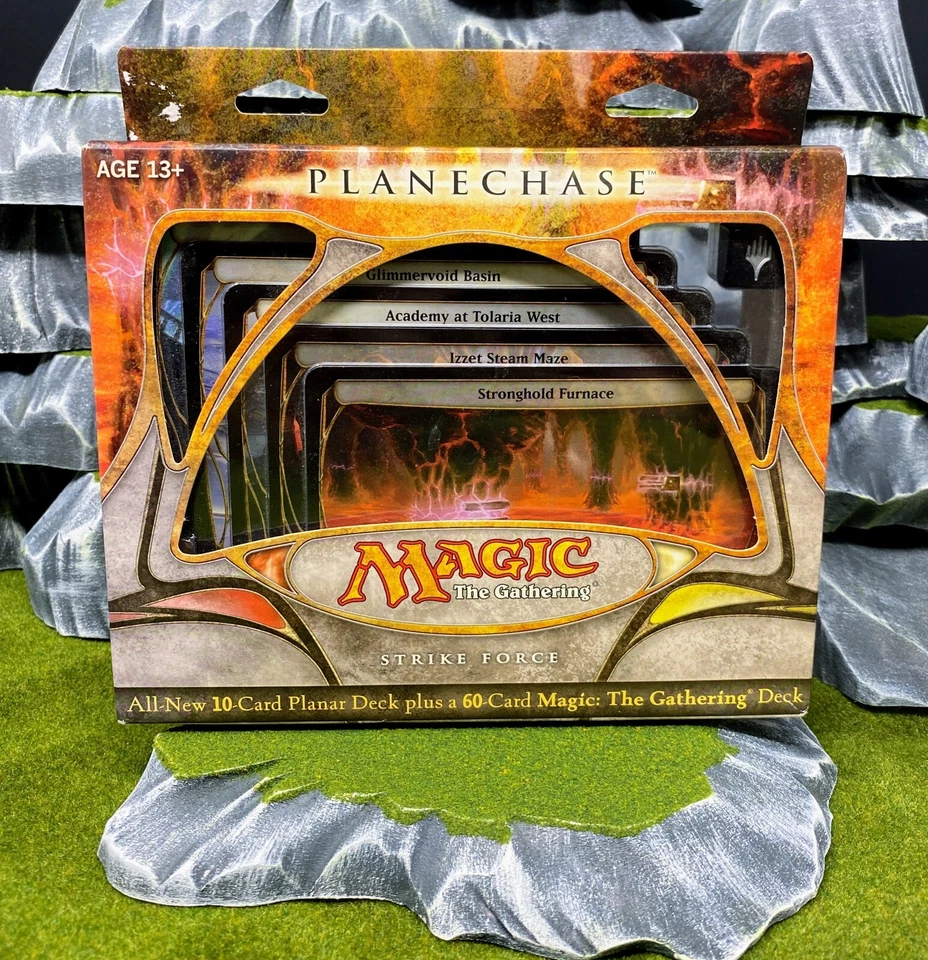 Magic: The Gathering Planechase (2009) - Strike Force - Sealed w/Box Damage - Image 2 of 4