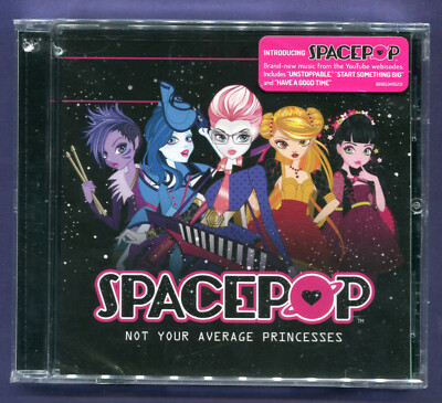 Spacepop Not Your Average Princesses Music CD 2016 Sony Legacy New