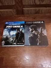 Just Cause 4 Sony PlayStation 4 PS4 2018 Steelbook Day One Edition COMPLETE