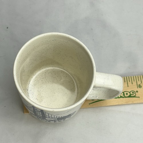 VTG San Francisco Coffee Mug SNCO 1989 Golden Gate Bridge Cable Car Speckled - Picture 13 of 13