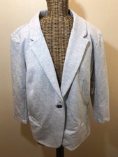 Metaphor - Light Gray 3/4 Sleeve Jacket - L