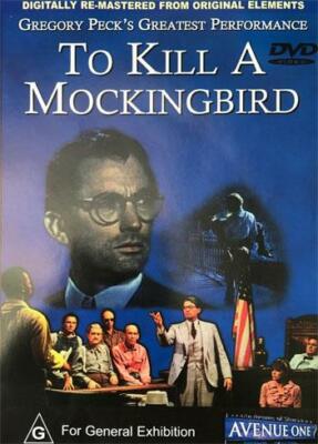 TO KILL A MOCKINGBIRD - NEW & SEALED DVD -ALLTIME CLASSIC - FREE LOCAL POST - OZ