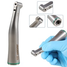 SANDENT Dental Fiber Optic LED Contra Angle Handpiece 4:1 Reduction Push E-Type