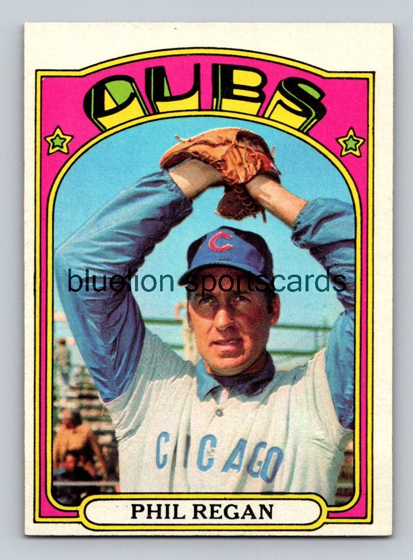 1972 Topps #485 Phil Regan