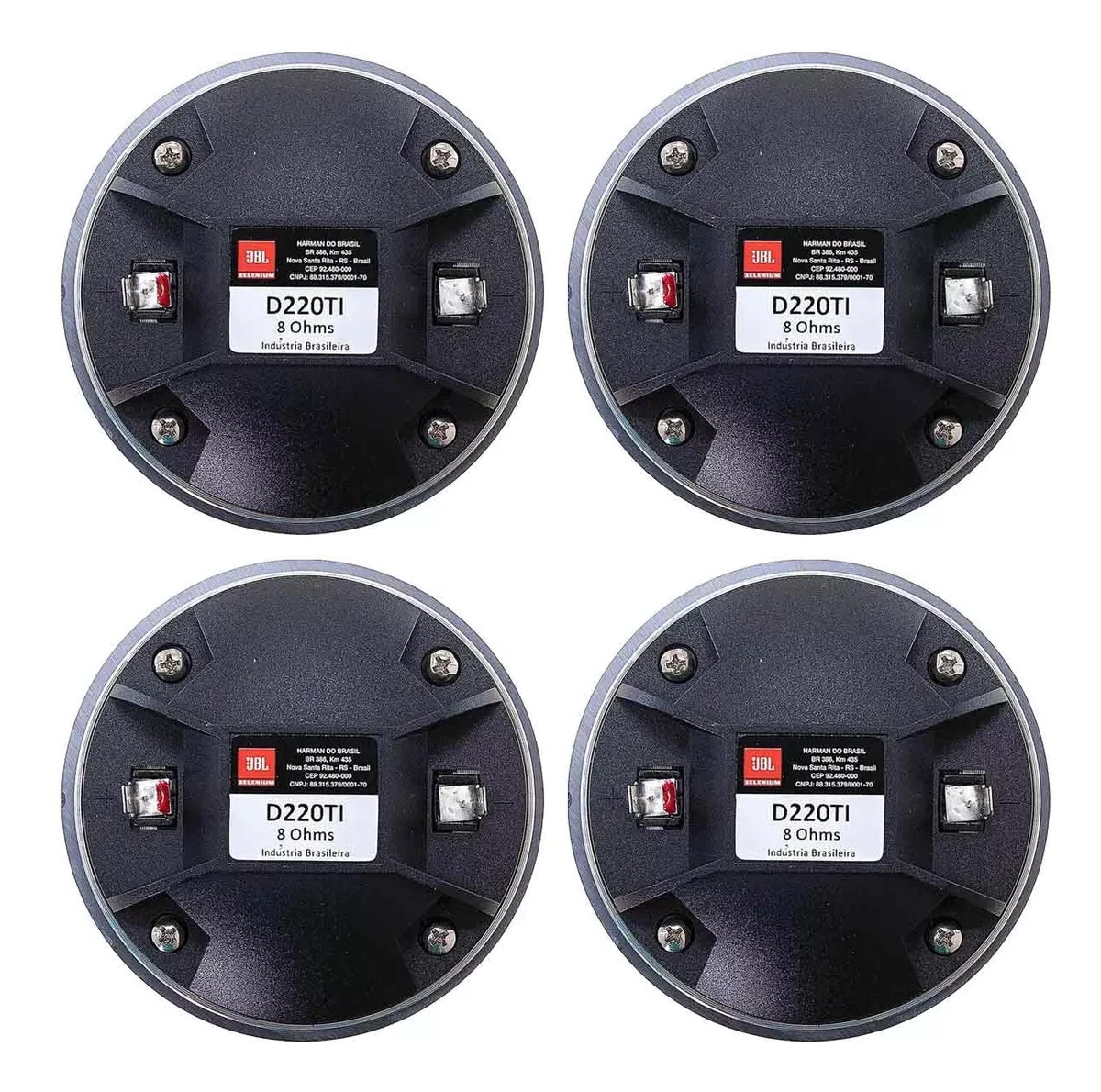 4 PK AUTHENTIC JBL Selenium D220Ti 1