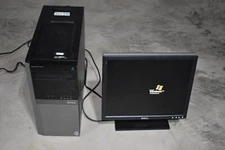 Dell Optiplex 960 Desktop + LCD Monitor Retro Gaming Windows XP Pro 32Bit