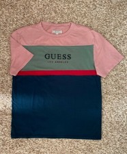 GUESS Originals Color-Block Tee, Size M, Great Condition