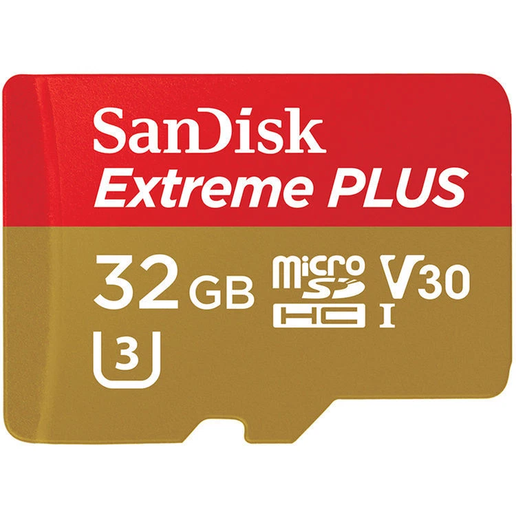 SanDisk Extreme PLUS 32GB microSDXC Memory Card w/ Adapter UHS-I V30 U3 Class 10 - Image 3 of 4
