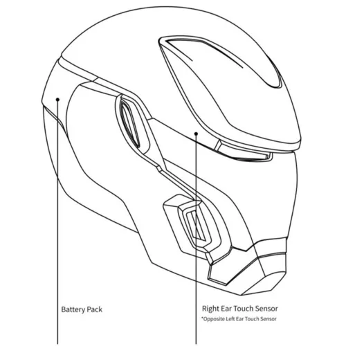 NEW Iron Man MK50 Helmet 1:1 Wearable Voice Control Deformation Helmet Prop 2025 - Picture 19 of 21