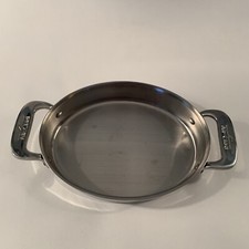 All-Clad Stainless Mini Baker 7" Oval Made in USA Excellent Condition