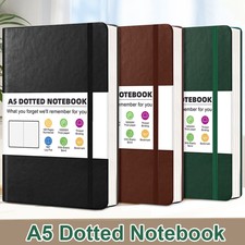  A5 Dotted Journal Lined Notebook Work Writin...