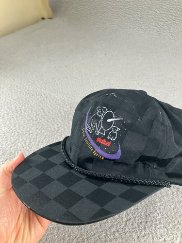 Vintage RCA Hat Cap Strapback Dog Satellite Space Stars Radio Retro 90s - Picture 7 of 22