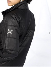 Kenzo Women's Hidden Hood Puffer Jacket In Back Size Xs £415.00