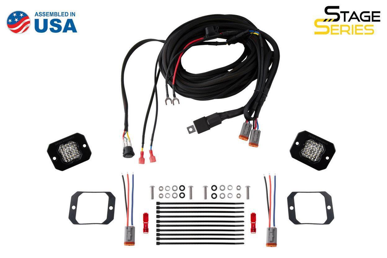 Diode Dynamics DD7149 Allows for flush installation of SSC2 LED pods in the rear