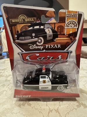 2013 DISNEY PIXAR CARS SHERIFF ''Wheel Well Motel'' edition Model 1/11