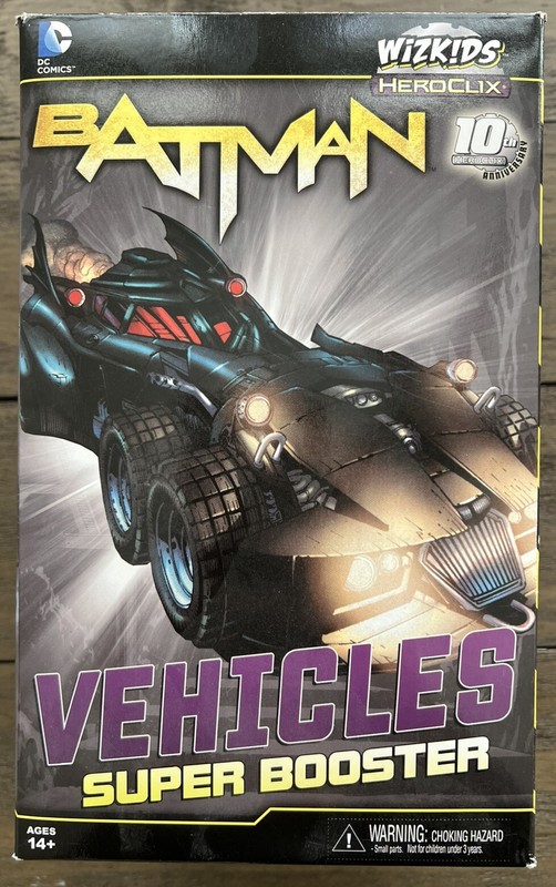 WizKids Heroclix DC Universe Batman Super Booster Invisible Jet with Card