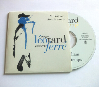 Philippe Léotard - Mr William / With Le Temps - CD Single - 1994 - 2TR cardsleev