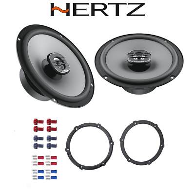 Hertz UNO X165 Auto Lautsprecher 16,5cm 165mm Koaxial für Peugeot Expert ab 2016