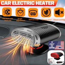 150W Portable Heater 12V Heating Cooling Fan Defroster Demister for Car Truck