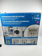 SharkBite 1/2 in. Push-to-Connect x 3/4 in. MHT Brass Washing Machine Outlet Box