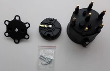 Cap & Rotor PRO SERIES Top Street Perf BLACK 6 CYLINDER Ready-To-Run Distributor
