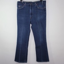 Vintage Levi's Men 36 x 28.5 517 Orange Tab Made In USA Bootcut Flare Jeans K329
